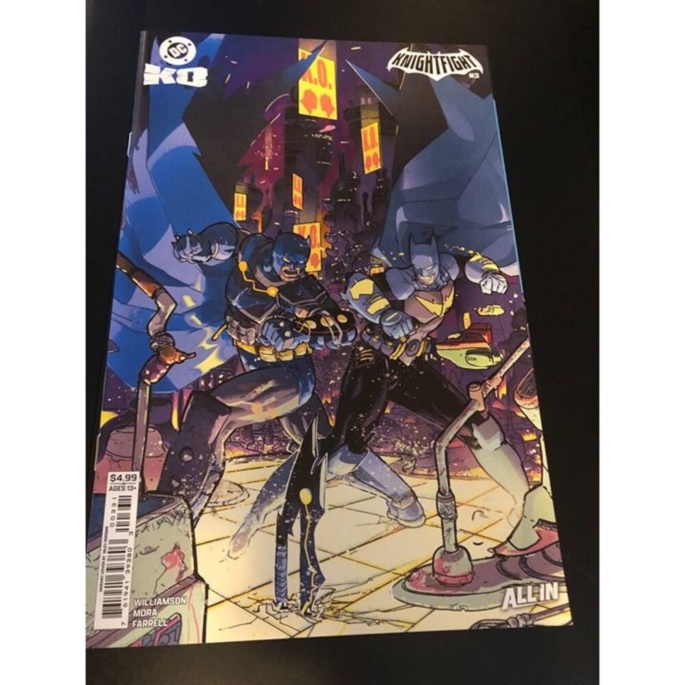 DC KO Knightfight #3 (DC 2026)-1st Cameo Alfred Wayne -Riley Rossmo Variant NM